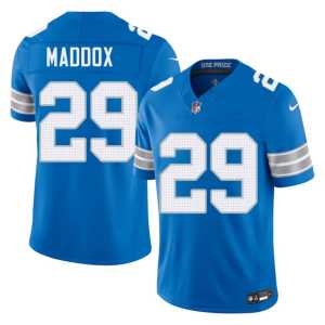 #29 Blue 2026 Lions Men Avonte Maddox Jersey 351192-357 - Image 1