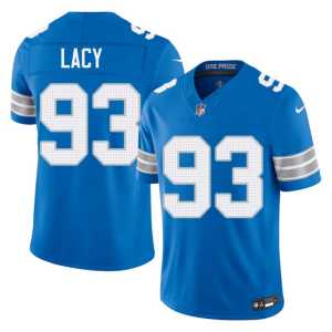 #93 One Pride NFL Men Blue Tyler Lacy Jerseys 595326-395 - Image 1