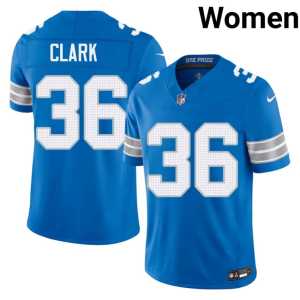 #36 Chuck Clark NIL Women's Blue One Pride Jerseys 609867-407 - Image 1