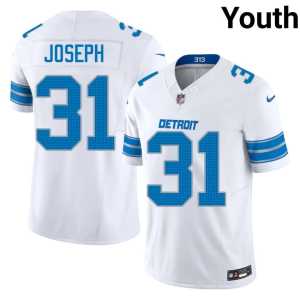 #31 2026-27 White Youth One Pride Kerby Joseph Jerseys 407041-430 - Image 1