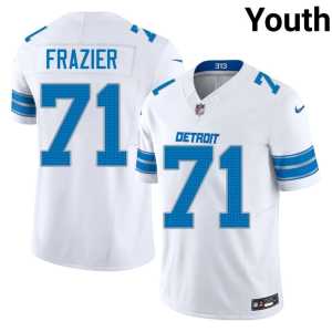 #71 NIL Miles Frazier Youth One Pride White Jerseys 871414-686 - Image 1